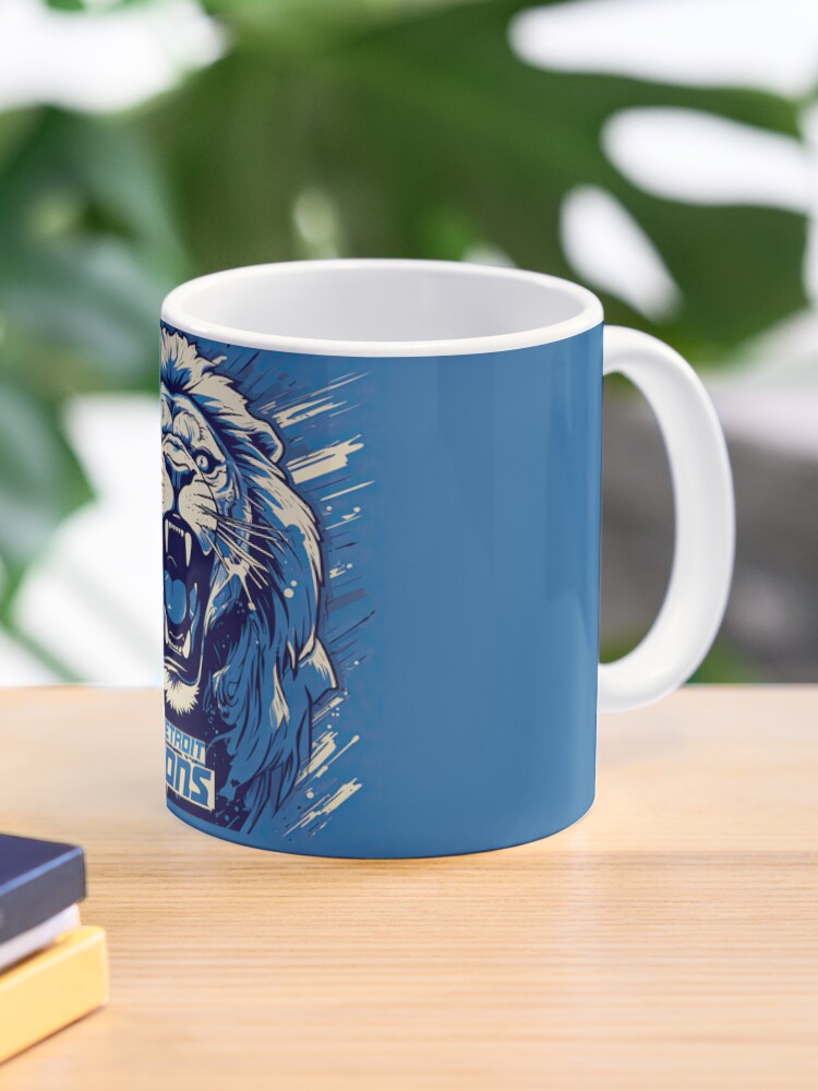 Detroit Lions Football Mug