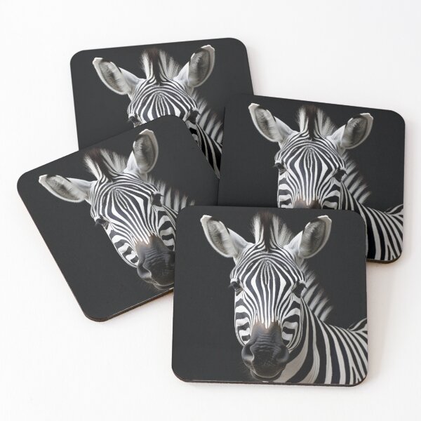 Item preview, African Wildlife Collection: Majestic Zebra Art Print designed and sold by BeerBot.