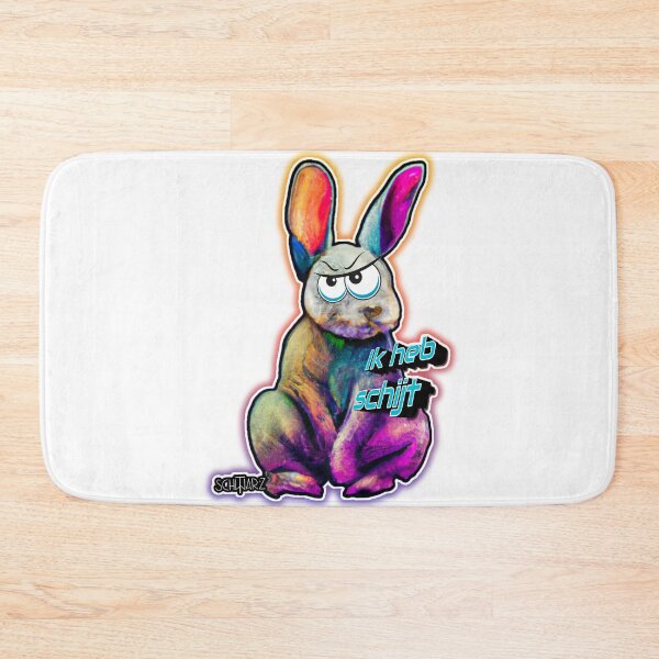 Item preview, Naughty bunny, Ik heb schijt designed and sold by TheBear25.
