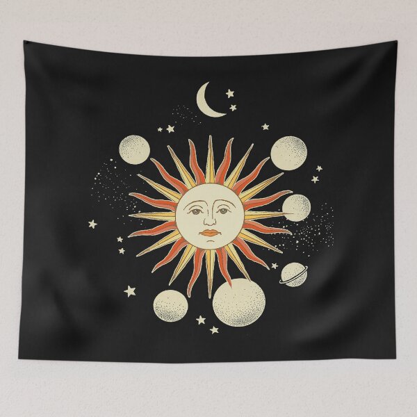 Item preview, Medieval Solar system. Vintage sun. Splendor Solis designed and sold by MINDTHECHERRY.