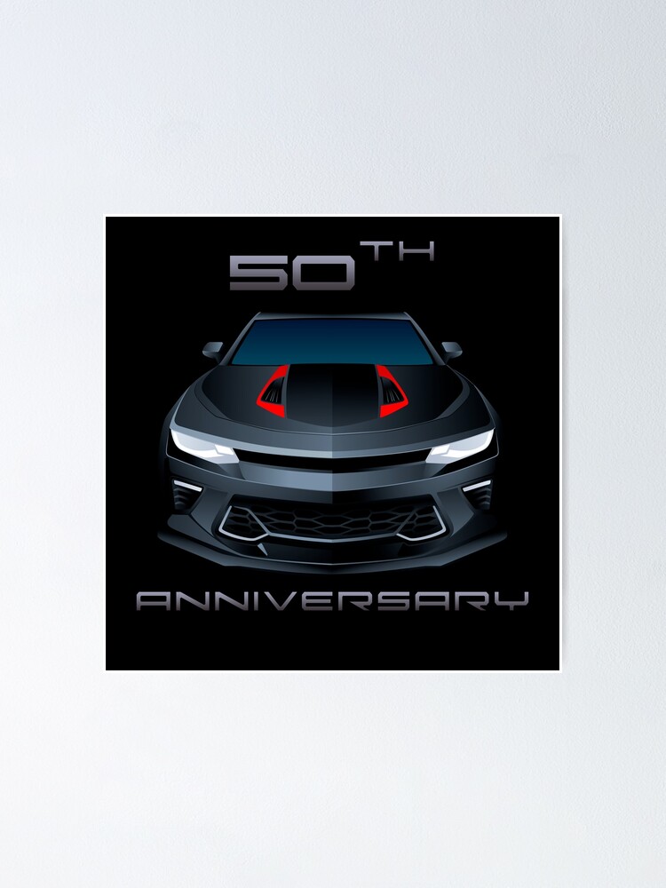 "50th Anniversary Chevrolet Camaro " Poster For Sale By Jarkkokarkko ...