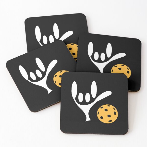 Item preview, ASL Sign Language Love Pickleball designed and sold by whyitsme.