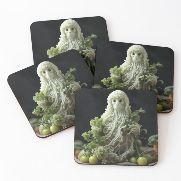 Item preview, Halloween: Green Specter (Broccoli Ghost) designed and sold by Digital Contours.
