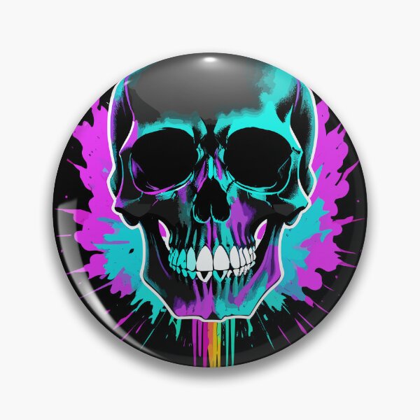 Item preview, Neon Skull designed and sold by PrintSoulDesign.
