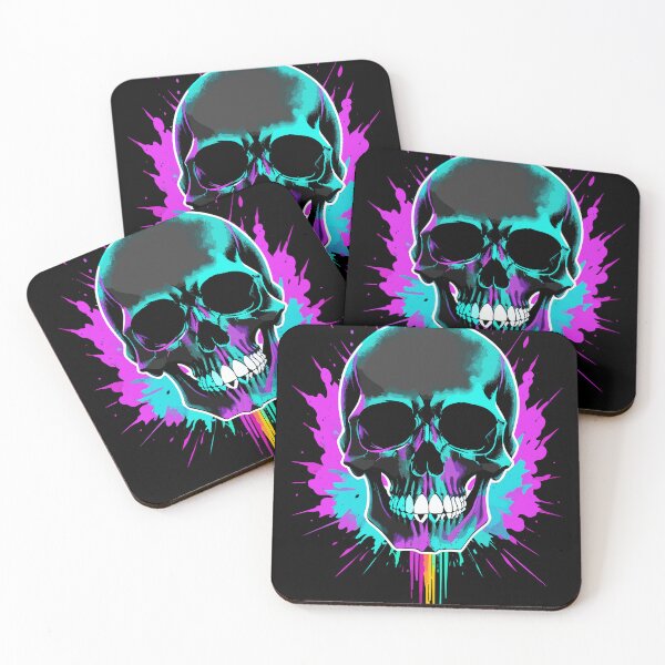 Item preview, Neon Skull designed and sold by PrintSoulDesign.