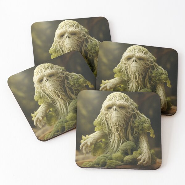 Item preview, Halloween: Herbal Haunt (Broccoli Ghost) designed and sold by Digital Contours.