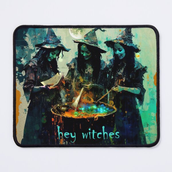 Item preview, 3 WITCHES MAKING A HALLOWEEN WITCHES BREW OCTOBER 31ST     Midjourney AI Artwork designed and sold by davidjulie.