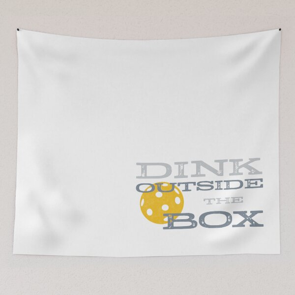 Item preview, Pickleball Pun Dink Outside the Box designed and sold by whyitsme.