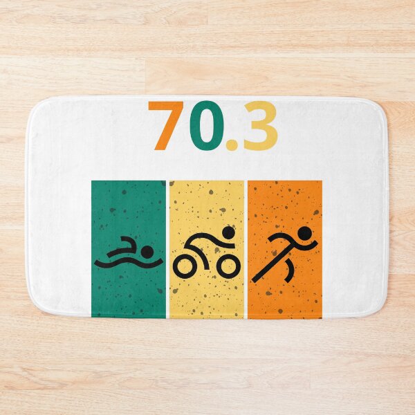 Item preview, 70.3 Triathlon t shirt design designed and sold by Leivenaar.