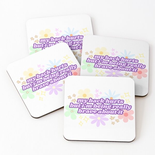 Item preview, My Back Hurts But I'm Being Really Brave About It (Purple) designed and sold by Mollysb428.