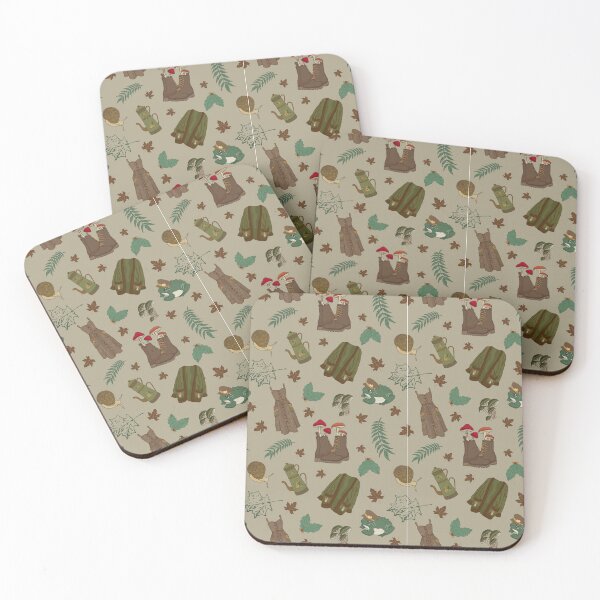 Item preview, Cottagecore Nature Pattern designed and sold by Casper's  Cottage.