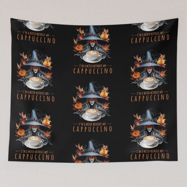 Item preview, I am a witch without my cup of cappuccino designed and sold by PeffysArt.