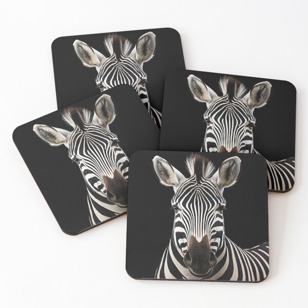 Item preview, African Wildlife Collection: Majestic Zebra Art Print designed and sold by BeerBot.