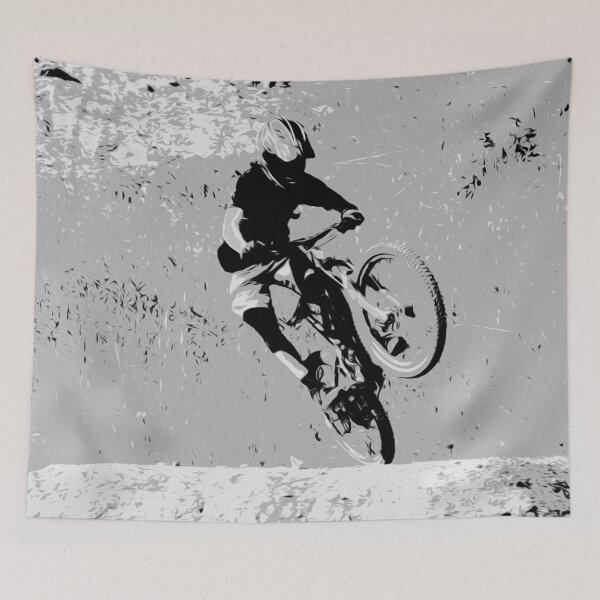 Item preview, Cima de la montaña - ciclista de montaña designed and sold by NaturePrints.