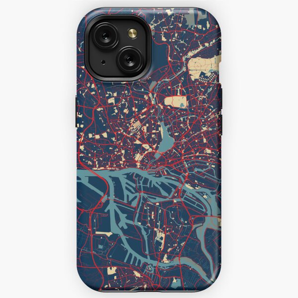 Louisville Kentucky City Map Case for iPhone 14 iPhone 14 