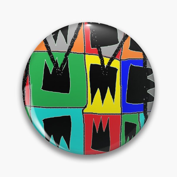 Item preview, crown pop art graffiti designed and sold by LowEndGraphics.