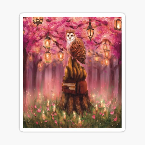 Item preview, The Owl King (Starless Sea Fanart) designed and sold by Rhose-J-White.
