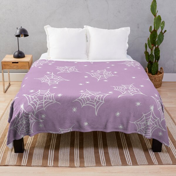Item preview, pastel halloween spiderweb cobweb purple  designed and sold by Gossip Rag.