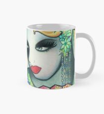 Geisha Girls Holding a Fan Mug