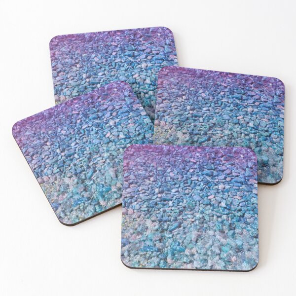 Item preview, Purple blue sea pebbles pattern designed and sold by TheRightHonMP.
