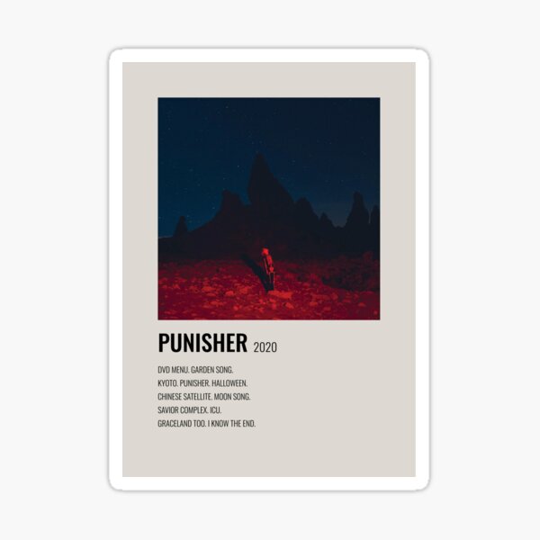 Artikel-Vorschau von Punisher von Phoebe Bridgers, designt und verkauft von jordi4.