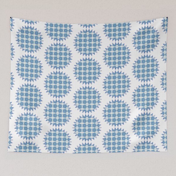 Item preview, Blue Star Seamless Pattern designed and sold by gleefulme.