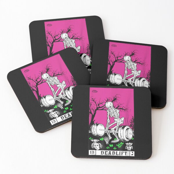 Item preview, Tarot Card Funny Gym Deadlifts Workout Occult Reading Reader  designed and sold by DurhamGearldi.