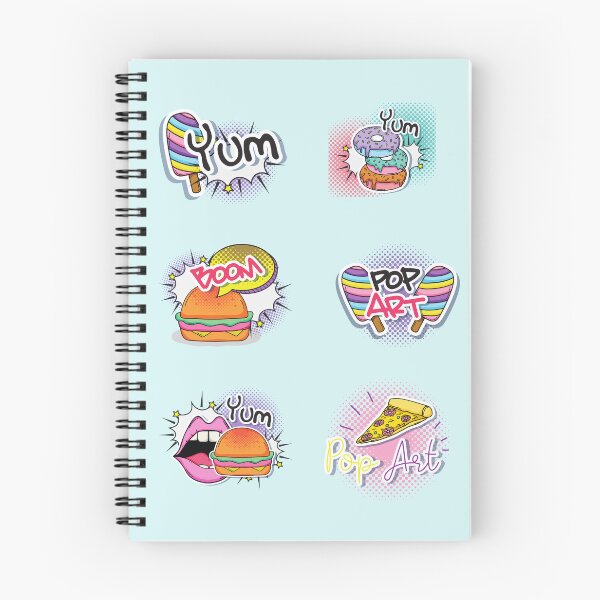 Item preview, PopBurgers: Delicious Pop Art Feasts designed and sold by StickerStudio27.