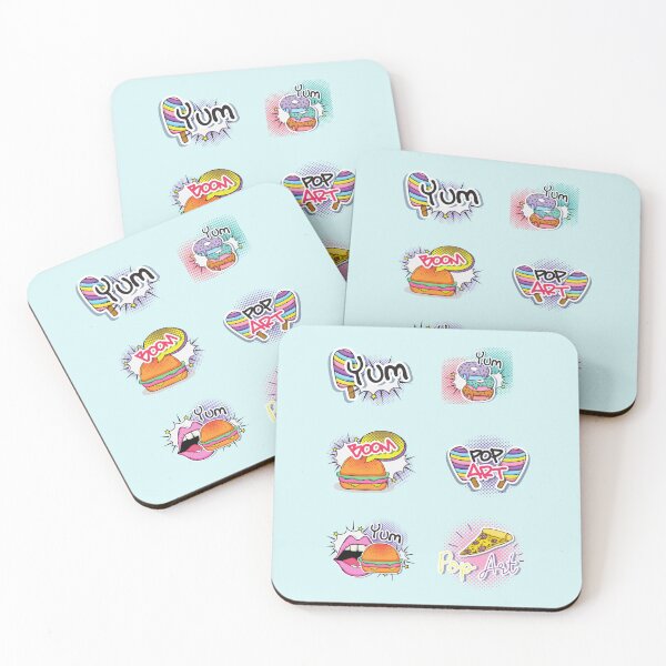 Item preview, PopBurgers: Delicious Pop Art Feasts designed and sold by StickerStudio27.