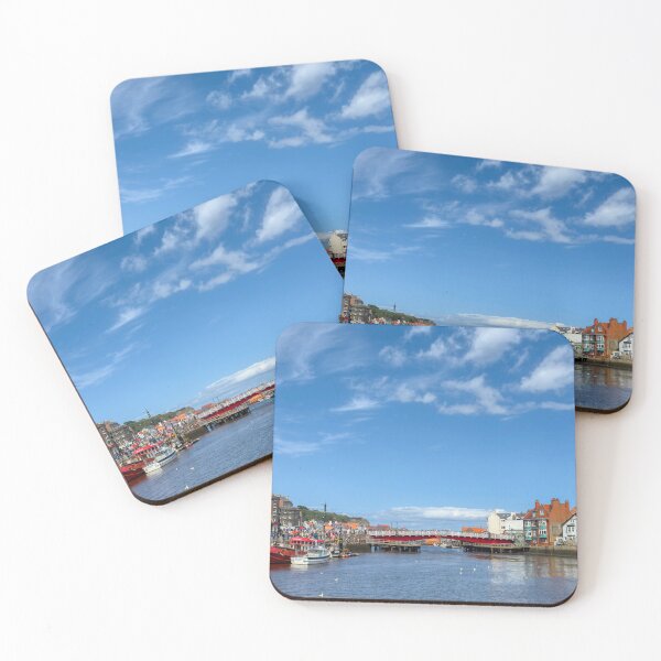 Item preview, Whitby Harbour and Swing Bridge designed and sold by derekbeattie.