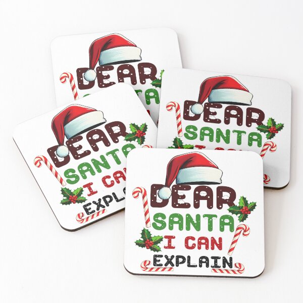 Item preview, SANTA  I CAN EXPLAIN FUNNY DESIGN FOR CHRISTMAS designed and sold by artbyveresca.