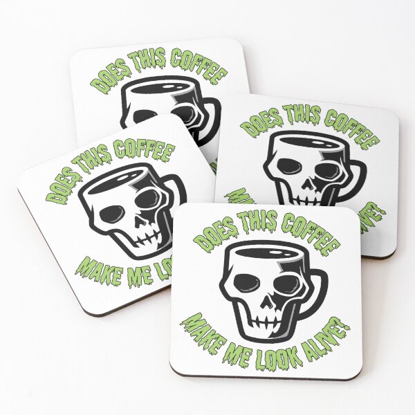 Item preview, Does this coffee make me look alive? designed and sold by blueskycreative.
