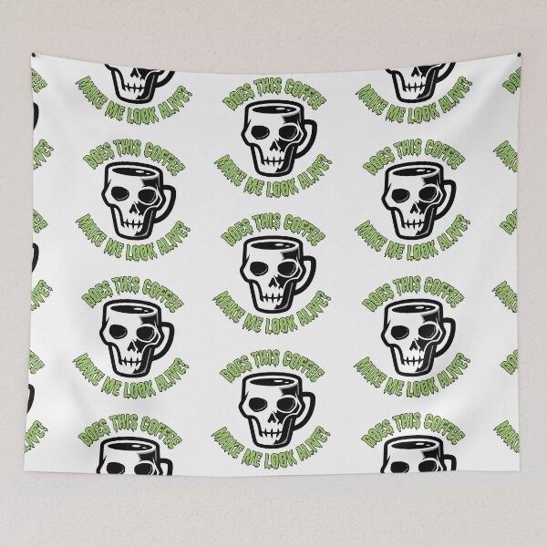 Item preview, Does this coffee make me look alive? designed and sold by blueskycreative.