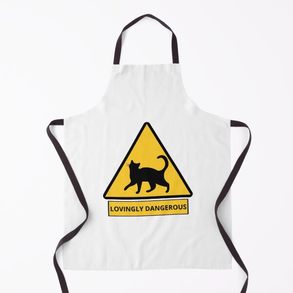 Item preview, Lovingly Dangerous Cats Warning Sign designed and sold by CircinusStore.