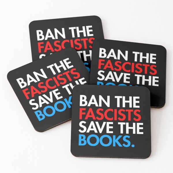 Item preview, Ban the Fascists - Save the Books - RWB designed and sold by Thelittlelord.