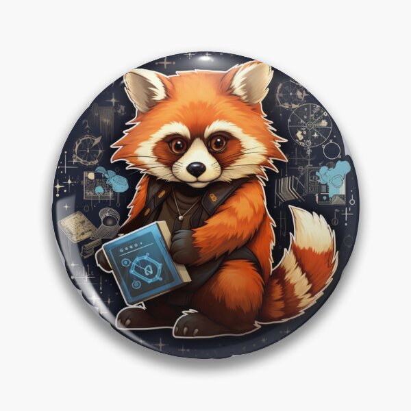 Item preview, Panda School Red Panda Scientist Red Panda Mathematic designed and sold by ArtFromBeyond.