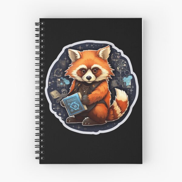 Item preview, Panda School Red Panda Scientist Red Panda Mathematic designed and sold by ArtFromBeyond.