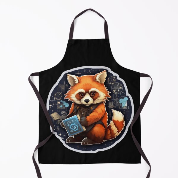 Item preview, Panda School Red Panda Scientist Red Panda Mathematic designed and sold by ArtFromBeyond.