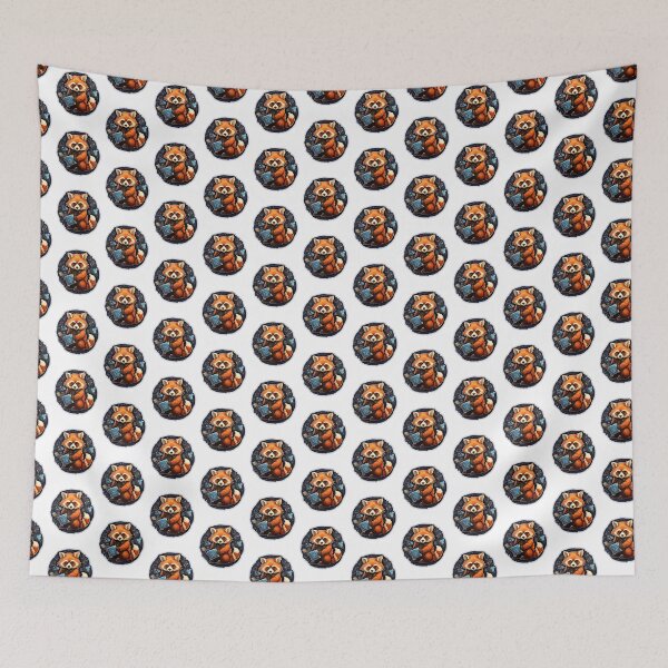 Item preview, Panda School Red Panda Scientist Red Panda Mathematic designed and sold by ArtFromBeyond.