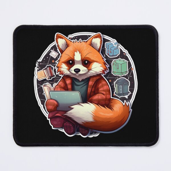 Item preview, Panda School Red Panda Scientist Red Panda Mathematic designed and sold by ArtFromBeyond.