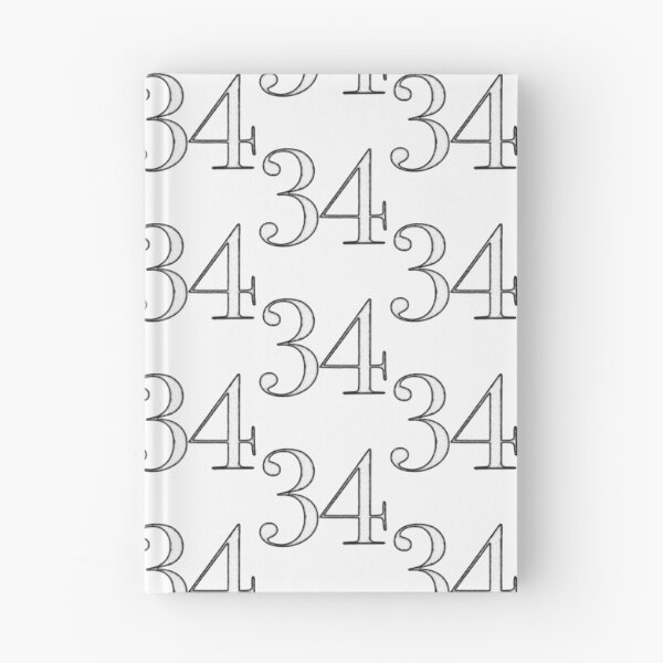 Item preview, Dotart/Dotwork illustration of Number 34 designed and sold by MagnetitaBySil.