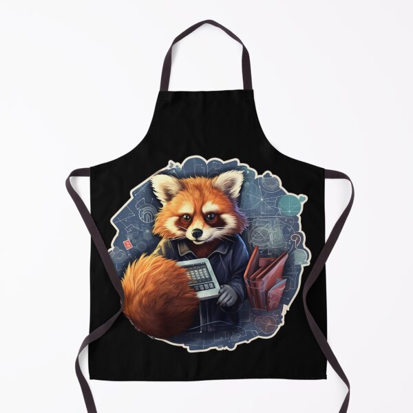 Item preview, Panda School Red Panda Scientist Red Panda Mathematic designed and sold by ArtFromBeyond.