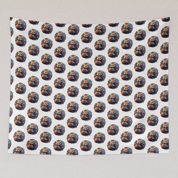 Item preview, Panda School Red Panda Scientist Red Panda Mathematic designed and sold by ArtFromBeyond.