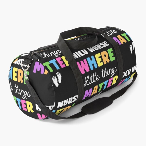 Item preview, NICU Nurse Where Little Things Matter, Neonatal Nurse designed and sold by SportyDogShop.