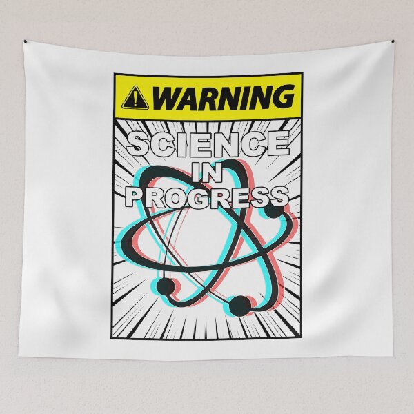 Item preview, Warning, Science! designed and sold by imlying.