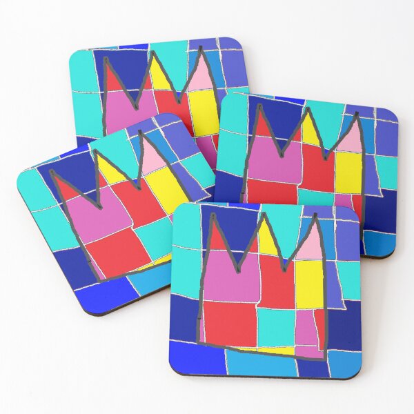 Item preview, blue square crown designed and sold by LoEndT-Shirts.