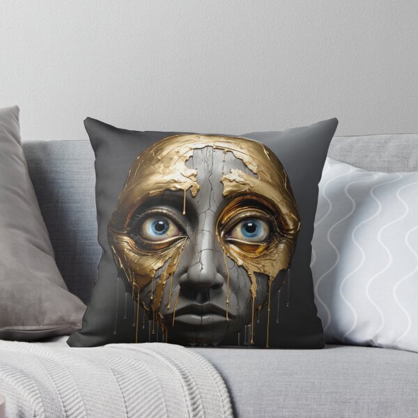 Item preview, Teary eyed sculpture with gold touch designed and sold by whitelotus1339.