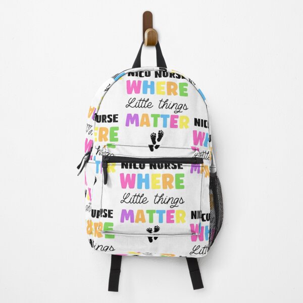 Item preview, NICU Nurse Where Little Things Matter, Neonatal Nurse designed and sold by SportyDogShop.