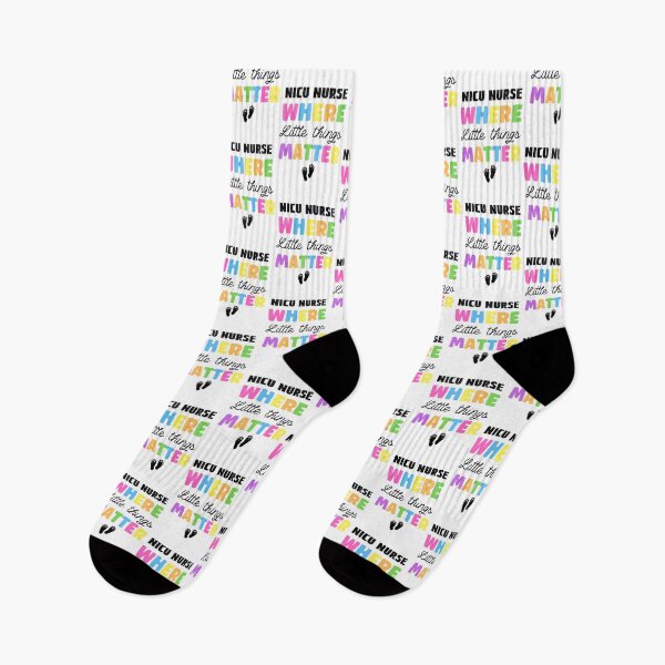 Item preview, NICU Nurse Where Little Things Matter, Neonatal Nurse designed and sold by SportyDogShop.