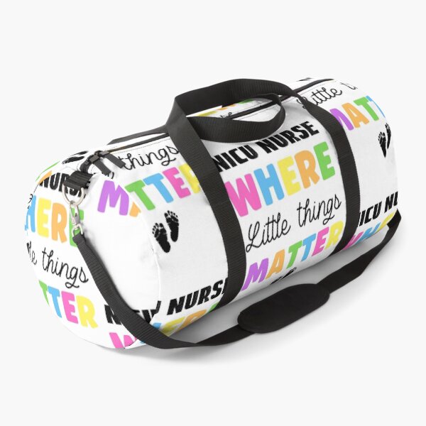 Item preview, NICU Nurse Where Little Things Matter, Neonatal Nurse designed and sold by SportyDogShop.